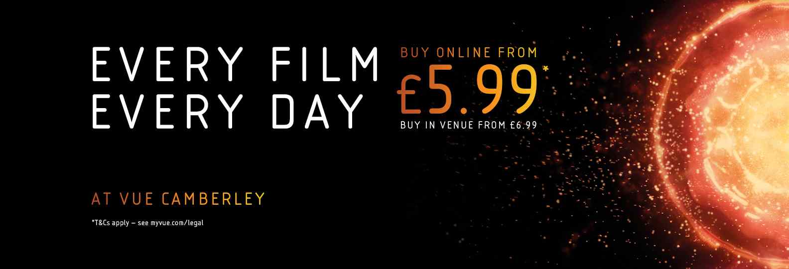 Vue Camberley | Every Film, Every Day from £5.99