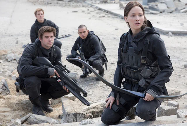A still from The Hunger Games: Mockingjay Part 2
