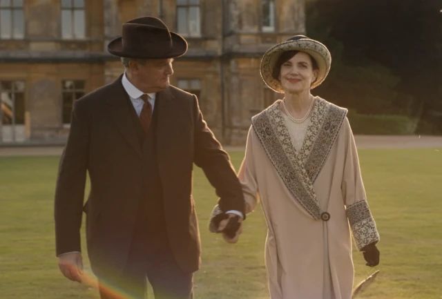 A scene from Downton Abbey The Grand Finale