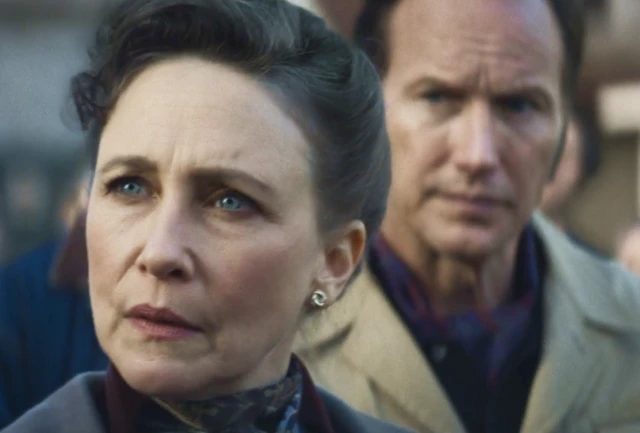 Vera Famiga and Patrick Wilson in a scene from The Conjuring Last Rites