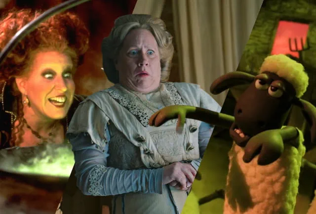 Within the  article, Spooky Season , with titles Hocus Pocus, Ghosts, Shaun the Sheep