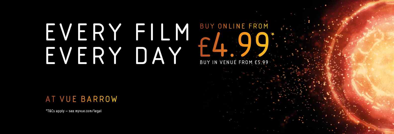 Vue Barrow | Every Film, Every Day from £4.99