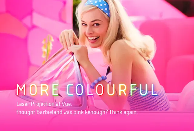Margot Robbie as Barbie