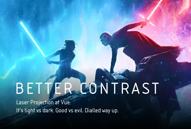 Light sabre fight from Star Wars
