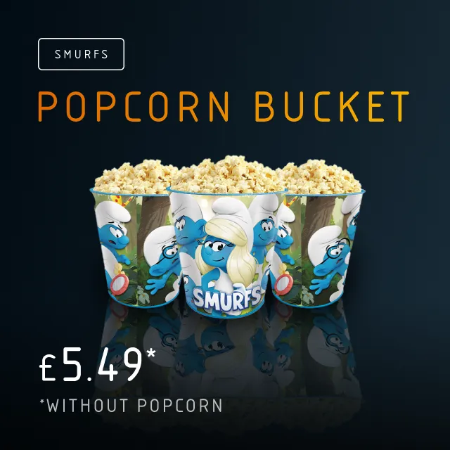Smurfs Popcorn Bucket