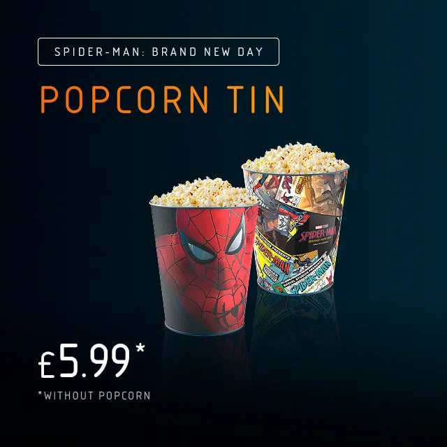 Spider-man Brand New Day Merch - Popcorn tin