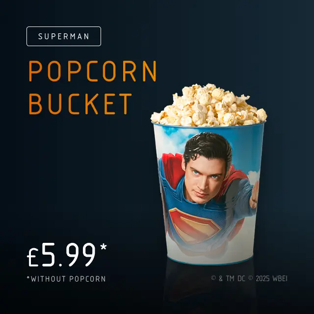Vue Superman Popcorn Bucket