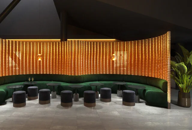 The Ultra Lux Screen Experience Bar Area at Vue Poole