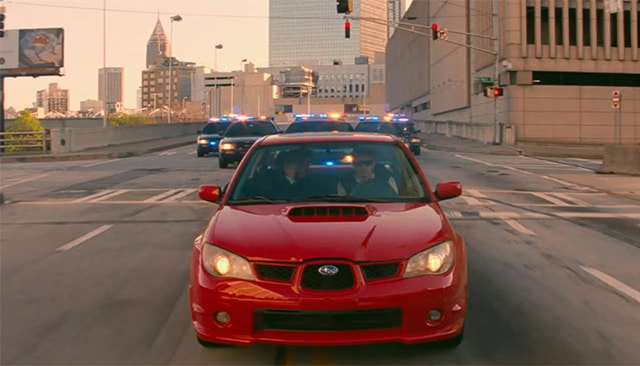 Still from the film Baby Driver