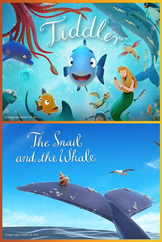 Tiddler & The Snail and The Whale
