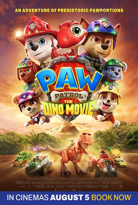 Poster for Paw Patrol: The Dino Movie