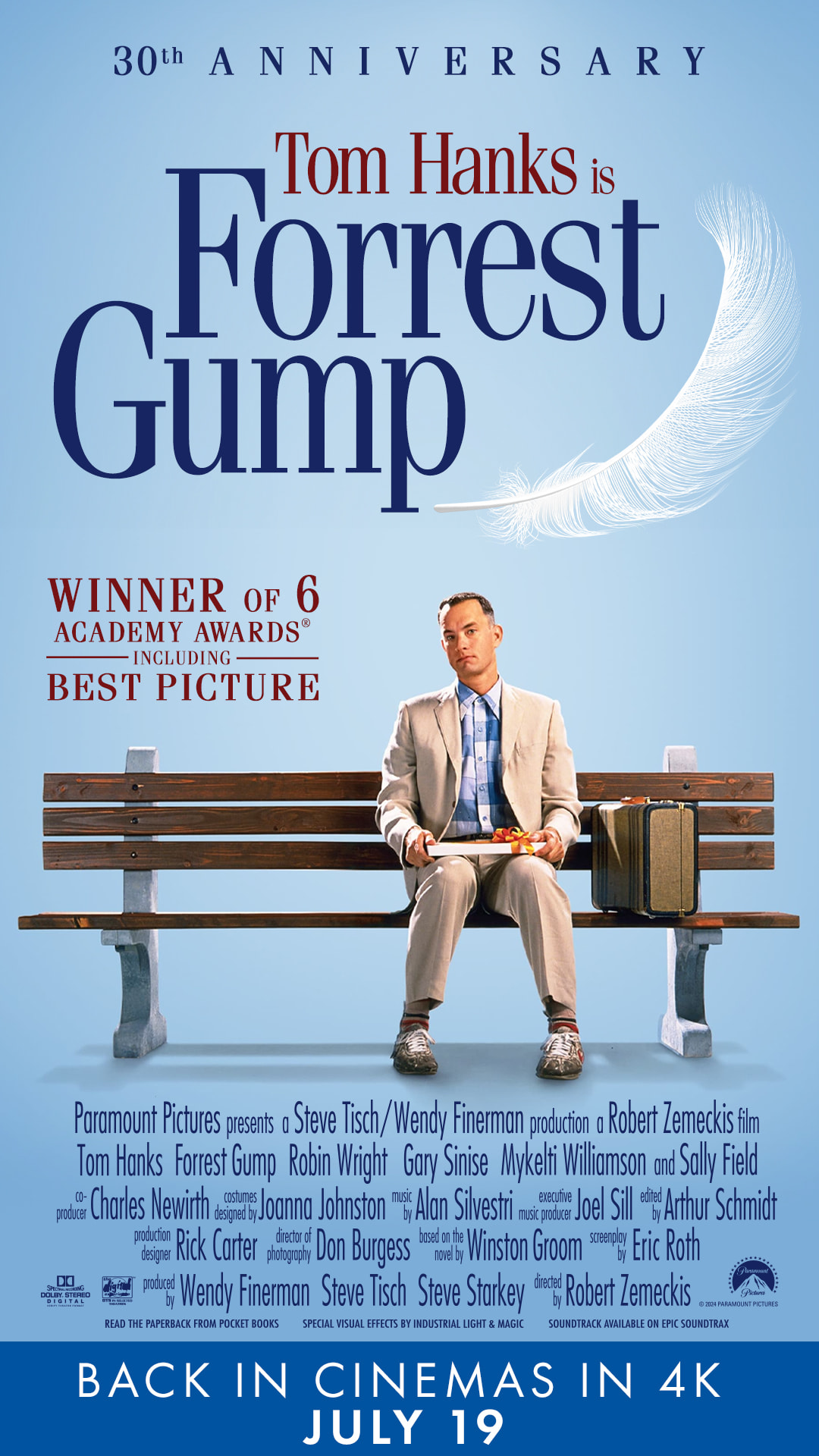 Forrest Gump 30th Anniversary Re-Release