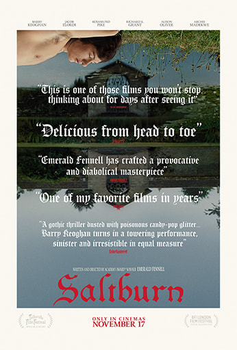 Saltburn (Jacob Elordi, Felix Catton) Movie Poster - Lost Posters