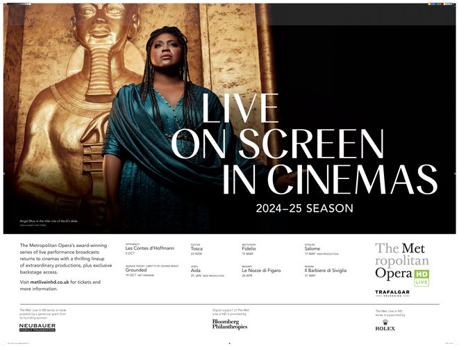 Met Opera Season 2024-25: Tosca