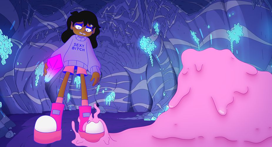 Lesbian Space Princess Poster
