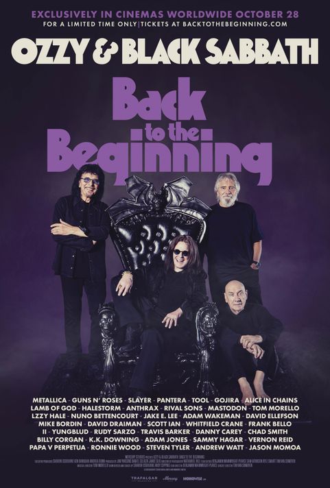 Poster for Ozzy & Black Sabbath: Back to the Beginning