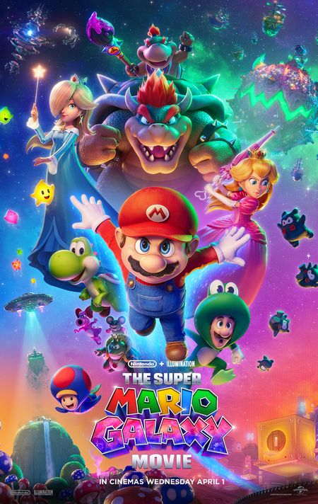 Poster for The Super Mario Galaxy Movie