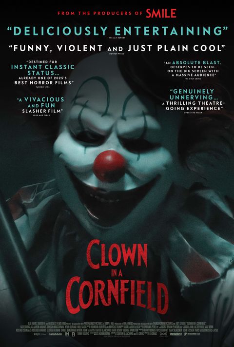 Clown in a Cornfield