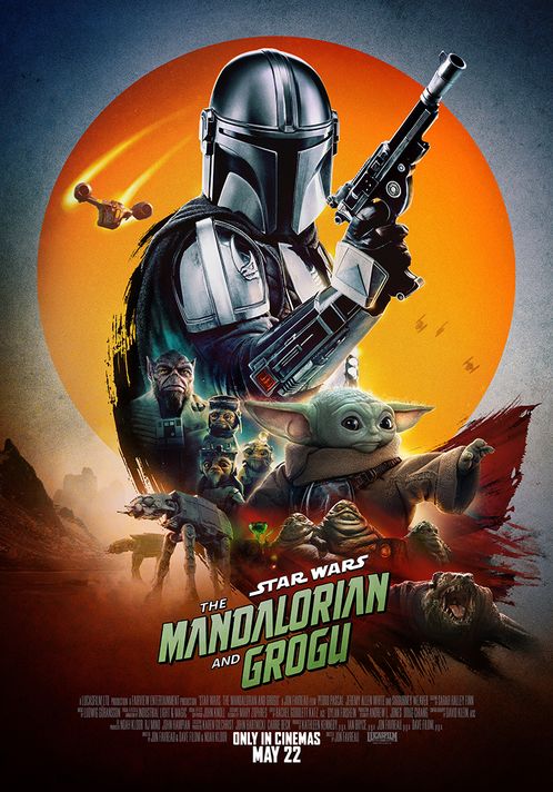 Poster for Star Wars: The Mandalorian and Grogu